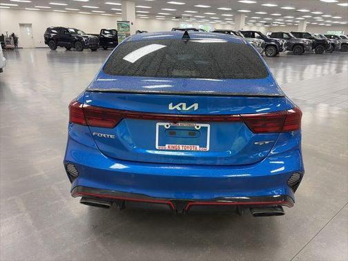Sporty Blue 2022 Kia Forte GT