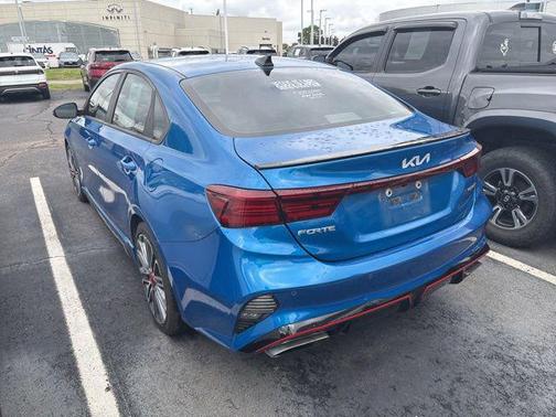 Sporty Blue 2022 Kia Forte GT