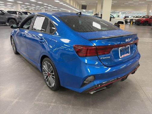 Sporty Blue 2022 Kia Forte GT