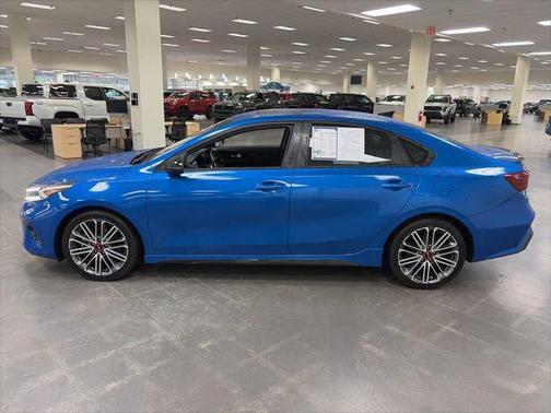 Sporty Blue 2022 Kia Forte GT