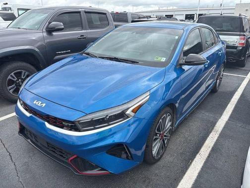 Sporty Blue 2022 Kia Forte GT