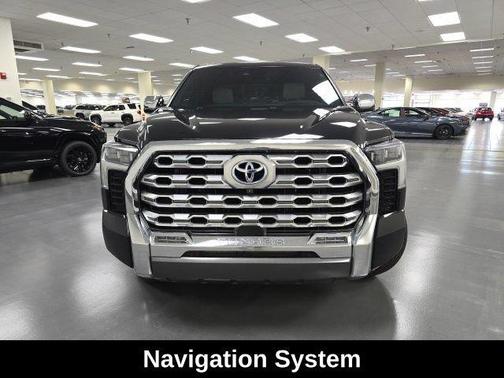 Midnight Black Metallic 2023 Toyota Tundra Hybrid 1794 Edition