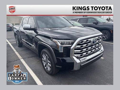 Midnight Black Metallic 2023 Toyota Tundra Hybrid 1794 Edition