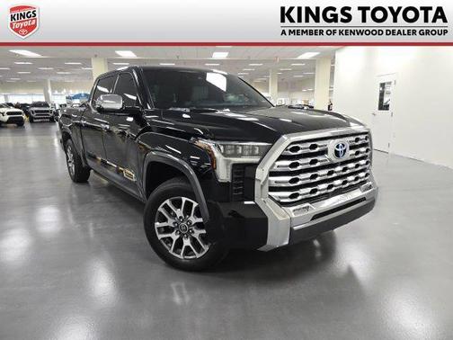 Midnight Black Metallic 2023 Toyota Tundra Hybrid 1794 Edition