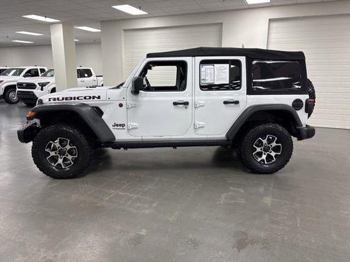 Bright White Clearcoat 2020 Jeep Wrangler Unlimited Rubicon