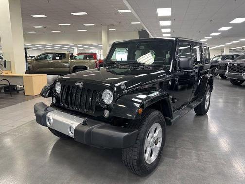 Black Clearcoat 2014 Jeep Wrangler Unlimited Sahara
