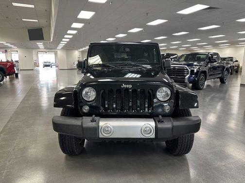 Black Clearcoat 2014 Jeep Wrangler Unlimited Sahara