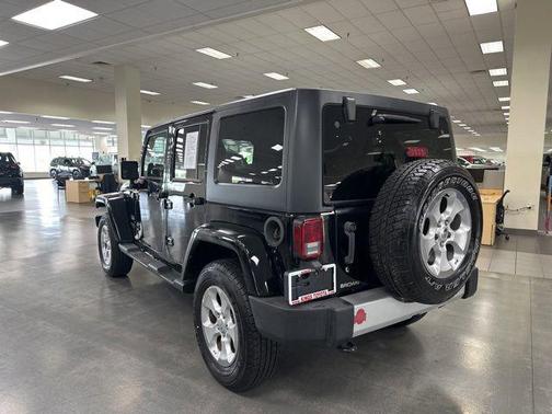 Black Clearcoat 2014 Jeep Wrangler Unlimited Sahara