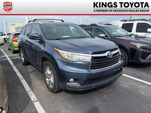 Shoreline Mist 2016 Toyota Highlander Limited