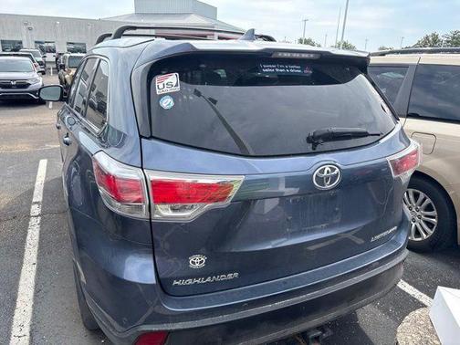 Shoreline Mist 2016 Toyota Highlander Limited