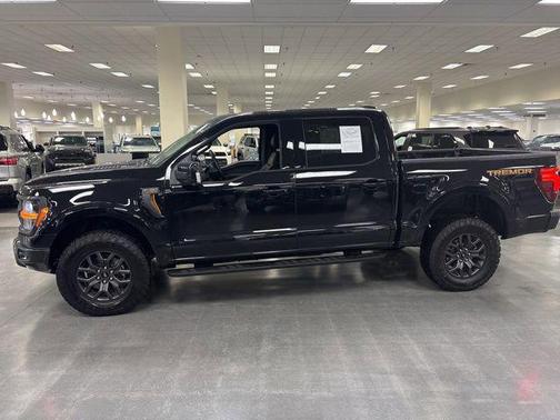 Agate Black Metallic 2025 Ford F-150 Tremor