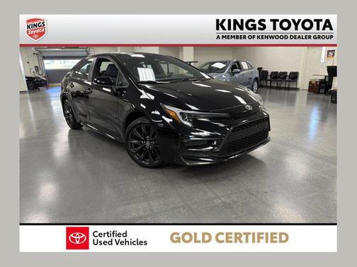 Midnight Black Metallic 2024 Toyota Corolla SE