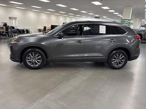 Machine Gray Metallic 2023 Mazda CX-9 Touring