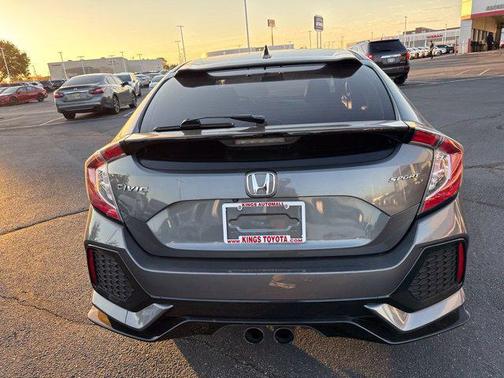 Modern Steel Metallic 2018 Honda Civic Sport