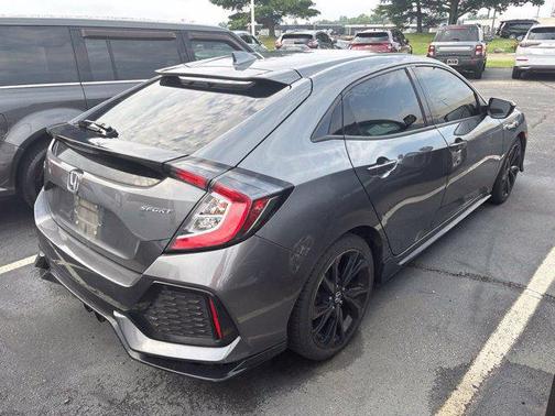 Modern Steel Metallic 2018 Honda Civic Sport