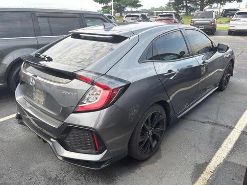 Modern Steel Metallic 2018 Honda Civic Sport
