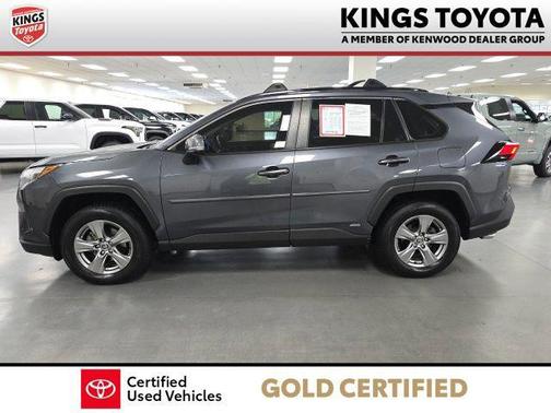 Magnetic Gray Metallic 2023 Toyota RAV4 Hybrid XLE