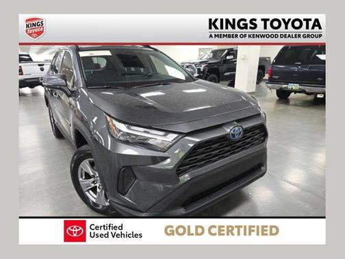 Magnetic Gray Metallic 2023 Toyota RAV4 Hybrid XLE