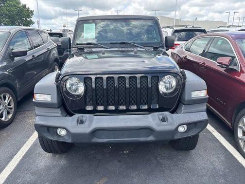 Black Clearcoat 2018 Jeep Wrangler Unlimited Sport
