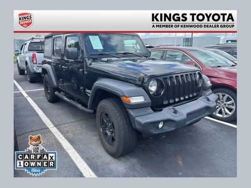 Black Clearcoat 2018 Jeep Wrangler Unlimited Sport
