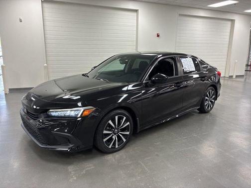 Crystal Black Pearl 2022 Honda Civic EX