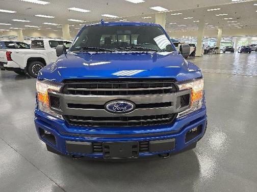 Lightning Blue 2018 Ford F-150 XLT
