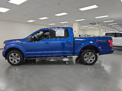 Lightning Blue 2018 Ford F-150 XLT