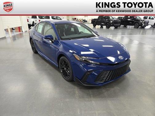 Blue 2026 Toyota Camry SE