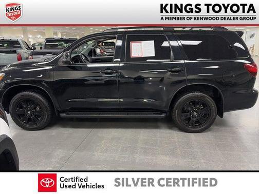Midnight Black Metallic 2018 Toyota Sequoia TRD Sport