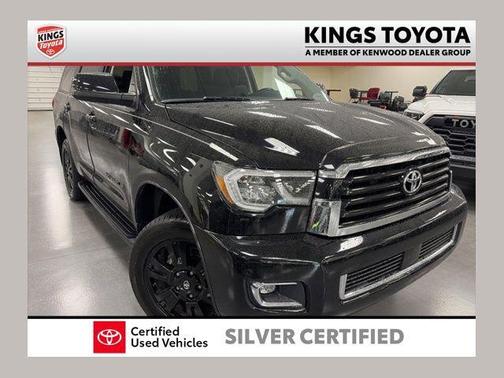 Midnight Black Metallic 2018 Toyota Sequoia TRD Sport
