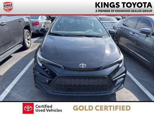 Midnight Black Metallic 2023 Toyota Corolla SE