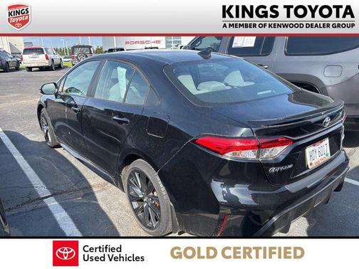 Midnight Black Metallic 2023 Toyota Corolla SE