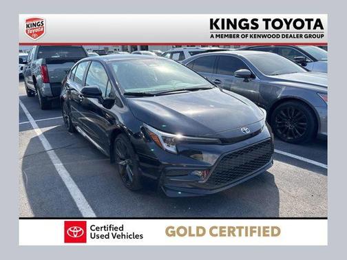 Midnight Black Metallic 2023 Toyota Corolla SE