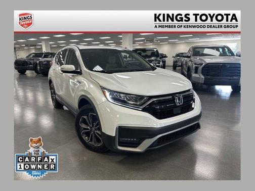 Platinum White Pearl 2021 Honda CR-V Hybrid EX
