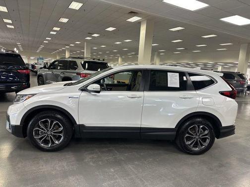 Platinum White Pearl 2021 Honda CR-V Hybrid EX