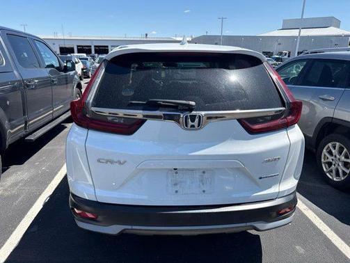 Platinum White Pearl 2021 Honda CR-V Hybrid EX