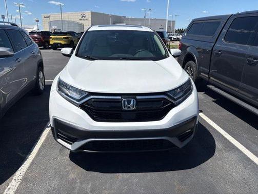 Platinum White Pearl 2021 Honda CR-V Hybrid EX