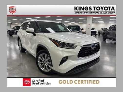 Wind Chill Pearl 2024 Toyota Highlander Hybrid Limited
