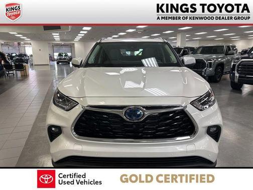 Wind Chill Pearl 2024 Toyota Highlander Hybrid Limited