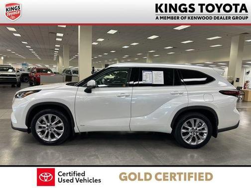 Wind Chill Pearl 2024 Toyota Highlander Hybrid Limited