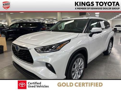 Wind Chill Pearl 2024 Toyota Highlander Hybrid Limited