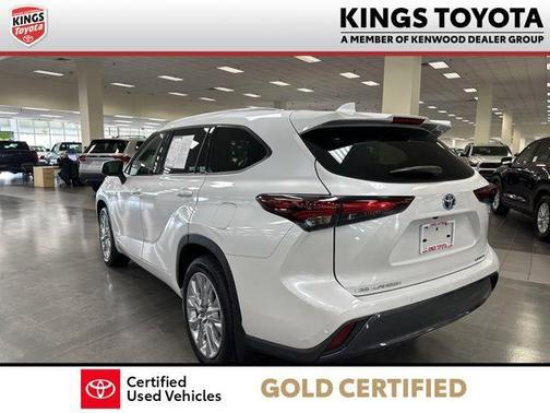 Wind Chill Pearl 2024 Toyota Highlander Hybrid Limited