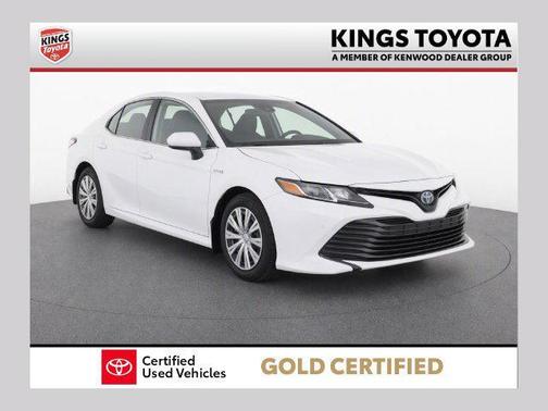 Super White 2020 Toyota Camry LE