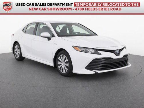 Super White 2020 Toyota Camry LE