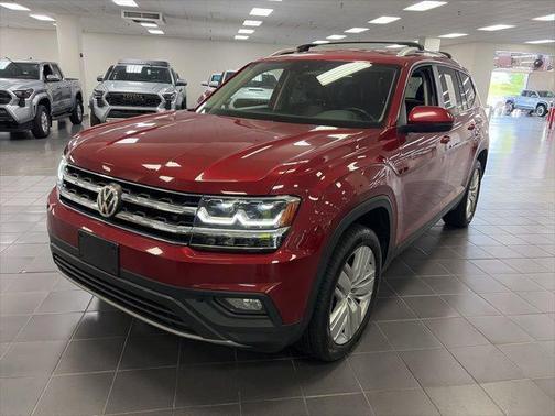 Fortana Red 2019 Volkswagen Atlas 3.6L SE w/Technology