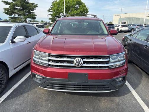 Fortana Red 2019 Volkswagen Atlas 3.6L SE w/Technology