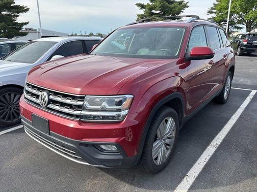 Fortana Red 2019 Volkswagen Atlas 3.6L SE w/Technology