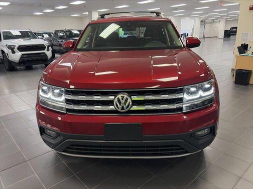Fortana Red 2019 Volkswagen Atlas 3.6L SE w/Technology