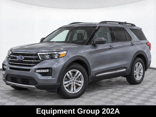 Carbonized Gray Metallic 2021 Ford Explorer XLT