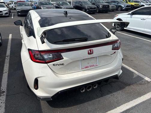 Championship White 2024 Honda Civic Type R Manual